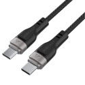 Acefast C11-03 Magnetic USB-C to USB-C Cable 60W PD Fast Charging + Data Sync Detachable Black