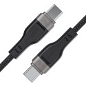 Acefast C11-03 Magnetic USB-C to USB-C Cable 60W PD Fast Charging + Data Sync Detachable Black