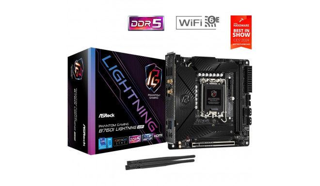 Motherboard B760I LIGHTNING WIFI s1700 2DDR5 mITX