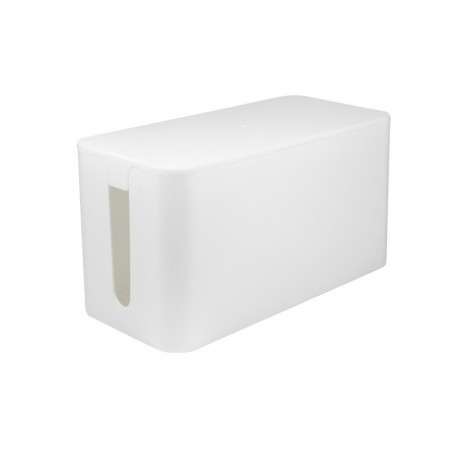 LogiLink cable organizer, white