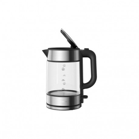 Electric Kettle - Xiaomi 1.7L Glass with Thermal Insulation Black/Silver