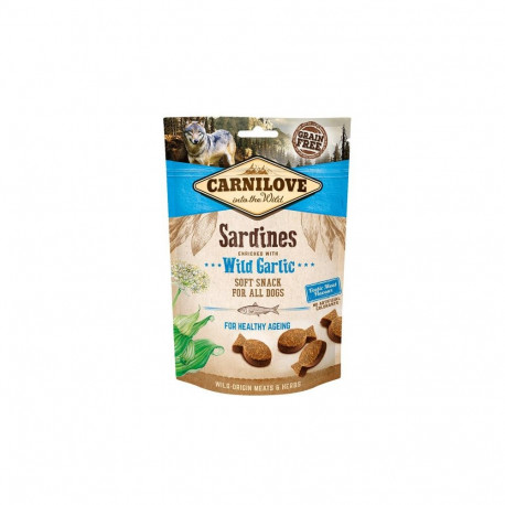 Dog Treat - Carnilove Semi Moist Sardines With Wild Garlic 200g
