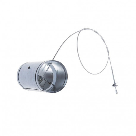 AIR DAMPER WITH CABLE FOR HOT AIR DISTR