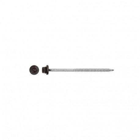 SELF SCR 4,8X100/60WO+EMPD pruun RAL8017 6 tk