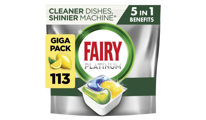 CAPS DISHWAS FAIRY PLATINUM LEMON 113PCE