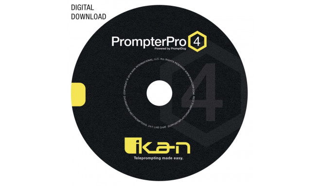 Ikan PrompterPro 4 Software for PC & Mac