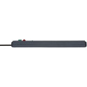 Brennenstuhl Secure-Tec 6-fach pistikupesa antratsiit 3m