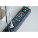 Brennenstuhl Secure-Tec 6-fach pistikupesa antratsiit 3m