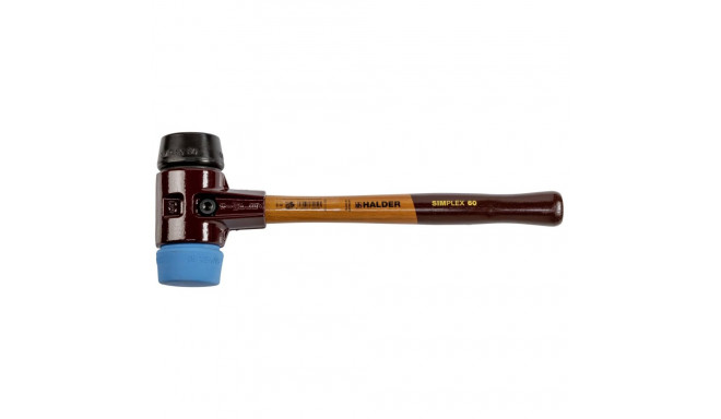 Halder SIMPLEX soft-face mallet 60 TPE-soft/comp. rubber