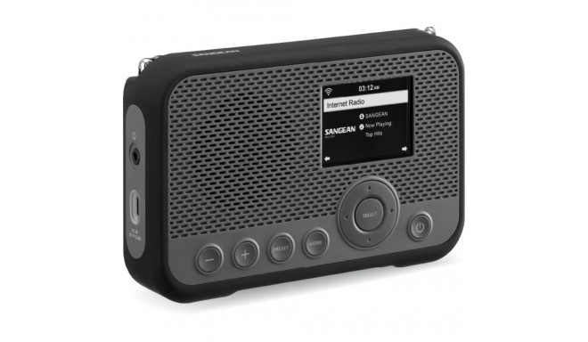 Sangean WFR-39 grau/schwarz