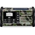 Sangean MMR-88 DAB+ camouflage Notfall/Kurbel/Solar Radio