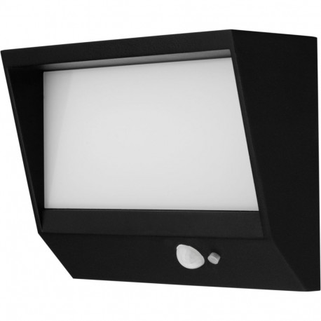 REV LED päikesevalgusti Lumus 110lm alumiinium must liikumisanduriga 2022001300