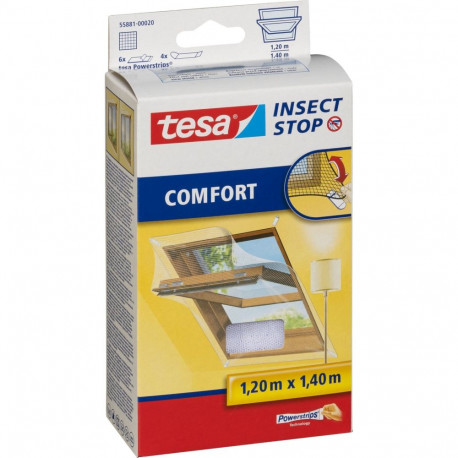 Tesa Insect Stop katuseakendele 1,2 X 1,4m valge 55881