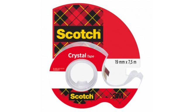 Scotch Crystal Abroller 6-1975D 19mm x 7,5m läbipaistev