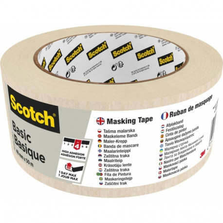 Scotch Masking Tape Basic 48mmx50m beež 2010/48