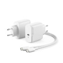 Alogic Rapid Power 65W USB-C PD kiire GaN laadija + USB-C kaabel 2m