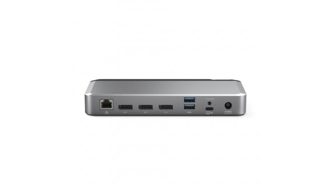 Alogic 100W USB-C DX3 kolmekordne 4K ekraan dokkimisjaam space gr