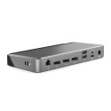 Alogic 100W USB-C DX3 Triple 4K Display Docking Station Space Gr
