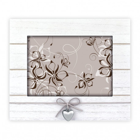 ZEP pildiraam Arial Horizontal XD757H 13x18 puidust portree, valge