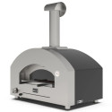 Alfa Forni Futuro 2 Pizze hübriid hõbedane must