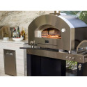 Alfa Forni Futuro 2 Pizze hübriid hõbedane must