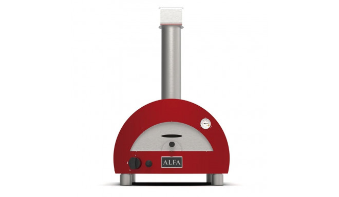 Alfa Forni Linea Moderno Portable Pizza Oven Antique Red