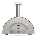 Alfa Forni Classico 2 Pizze Hybrid Schiefer Grau