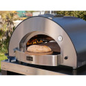 Alfa Forni Classico 4 Pizze Hybrid Schiefer Grau