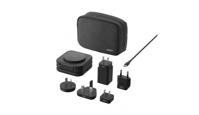 Belkin Boost Charge PRO Qi2 3in1 magn.Reiselade.+Tipps WIZ024hqBK