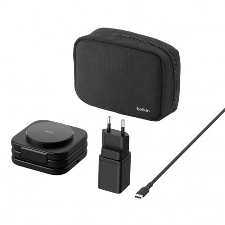 Belkin Boost Charge PRO Qi2 3in1 magnetiline kokkupandav reisilaadija WIZ024vfBK