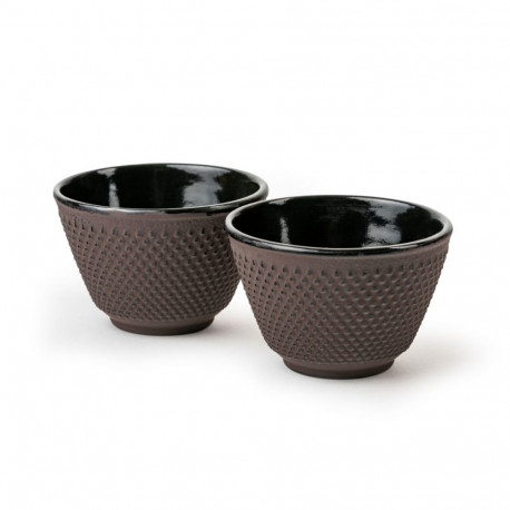 1x2 Bredemeijer Teebecher Xilin Gusseisen aubergine 153096
