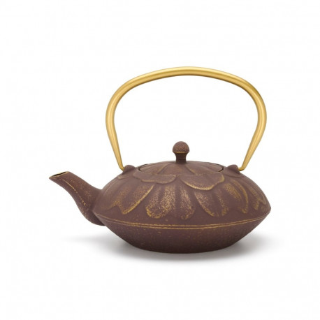 Bredemeijer Teapot Kunming 1,3l Cast Iron aubergine 153051