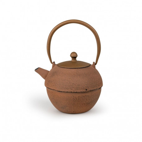 Bredemeijer Teapot Sakura 1,2l Cast Iron maroon brown 153042