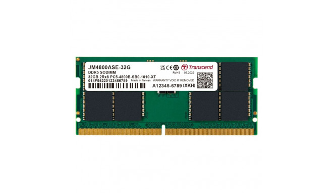 Transcend JetRAM DDR5 4800 32GB SO-DIMM