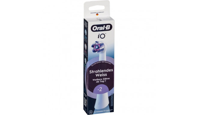 Oral-B iO vahetusharjad särav valge 2 tk