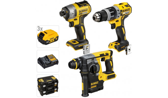 DeWalt DCK368P3T-QW Akku-Werkzeugset