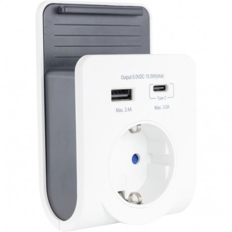 REV USB laadija 0020770112 240V pistik USB-A ja USB-C