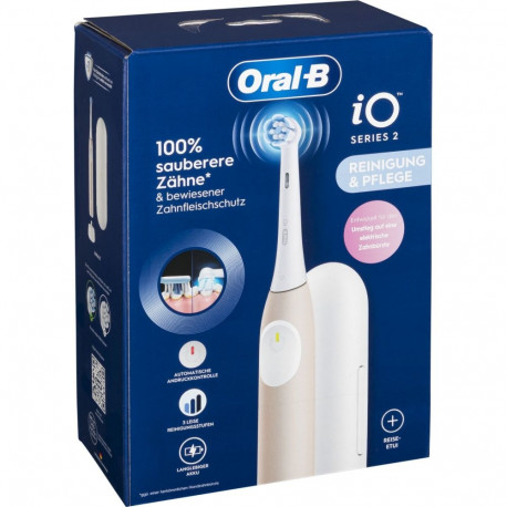 Oral-B iO Series 2 rahulik roosa reisikarbiga