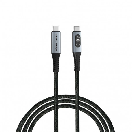 Verbatim kaabel Sync&Charge 31849 240W 120cm USB-C/USB-C koos ekraaniga