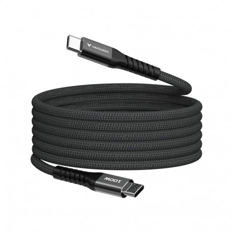 Verbatim kaabel 31863 sync&charge 100W 120cm USB-C/USB-C magnetiline, must