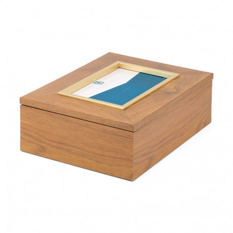 Zilverstad fotokarp Marseille 15x10 pruun/kuld 7172090