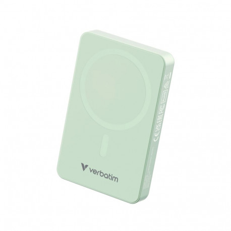 Verbatim Essential Power Bank magnetiline juhtmevaba 10000mAh roheline 32228