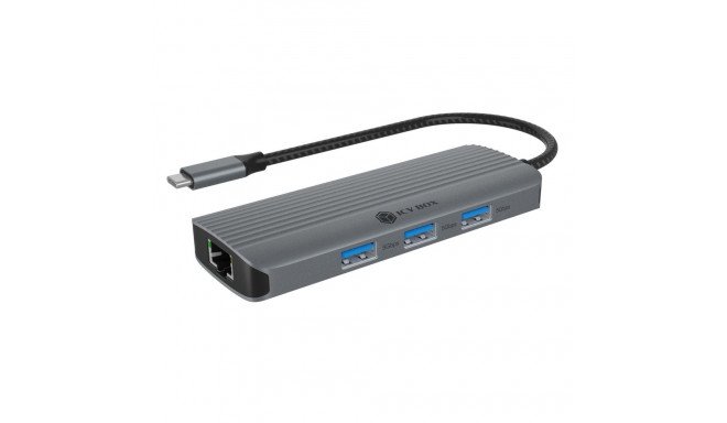 ICY BOX IB-DK4034a-CPD USB Type-C Dockingstation