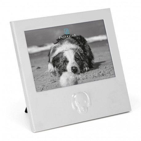 Zilverstad Hund 15x10 Metall Portrait 6916231