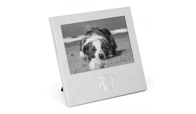 Zilverstad Hund            15x10 Metall Portrait          6916231