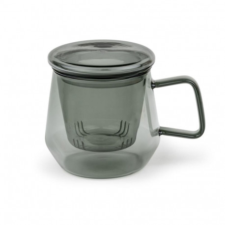 Bredemeijer Tea for one Livorno 350ml Glass black 165041