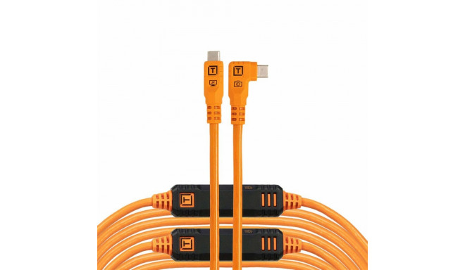Tether Tools TetherPro USB-C Optima 10G right orange 9.4m