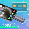 ADATA Externe SSD SC750      2TB Plug&Go Silver 1050/1000