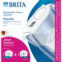 Brita Marella valge sisaldab 1x ALL-in-1, 1x lisalubi