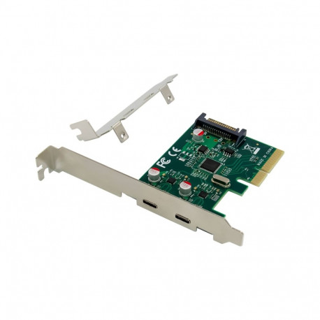 Conceptronic 2-Port USB 3.2 Gen 2 Type-C PCIe Card